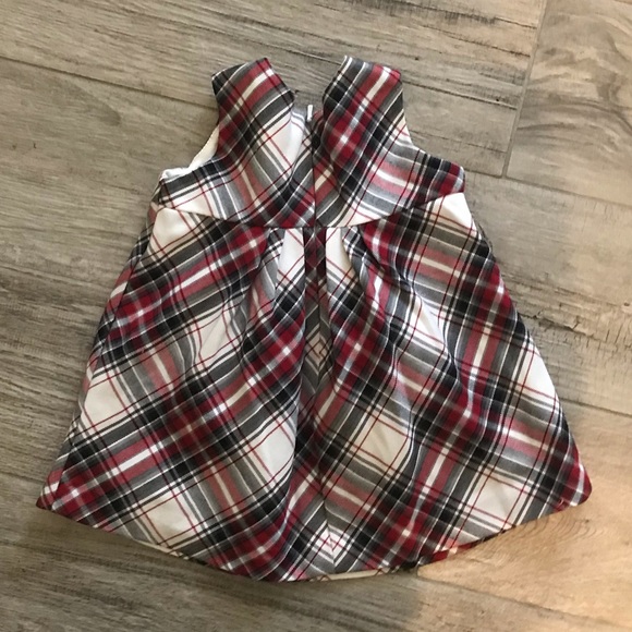 Children’s Place plaid baby jumper dress - Picture 6 of 7